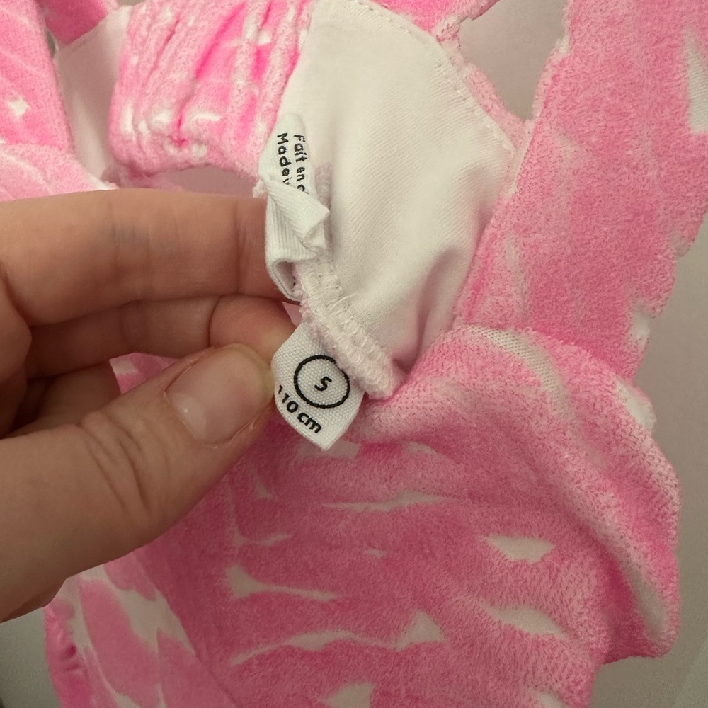 Deux par Deux Pink and White Kids Casual Dress size 5 - Picture 2 of 3